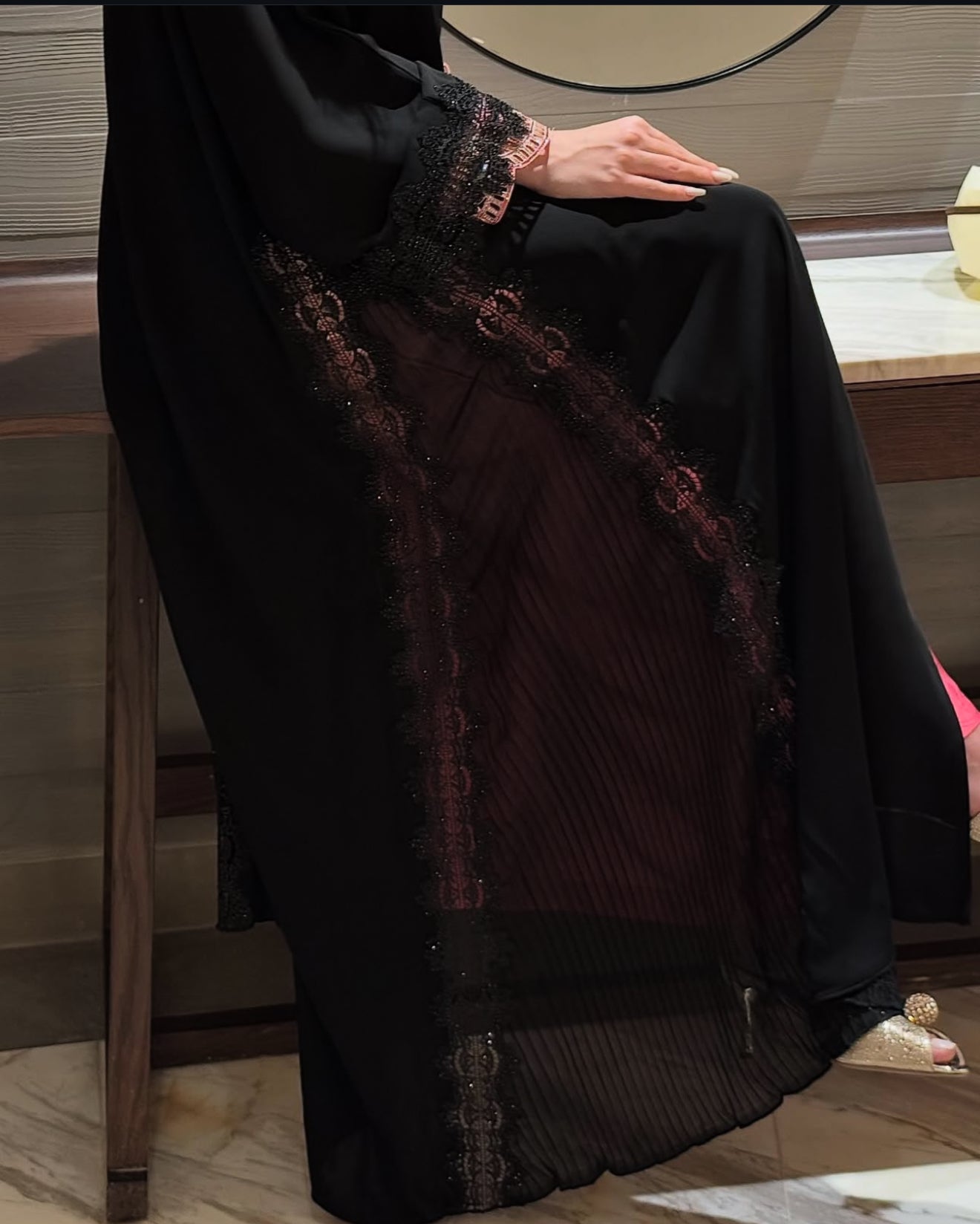 She’s the one abaya