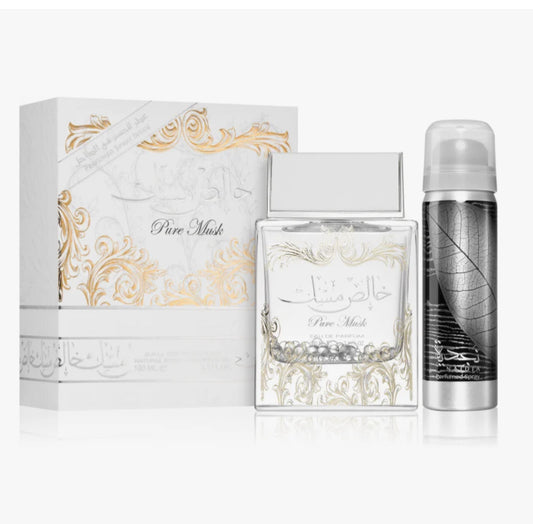 Pure white musc perfume